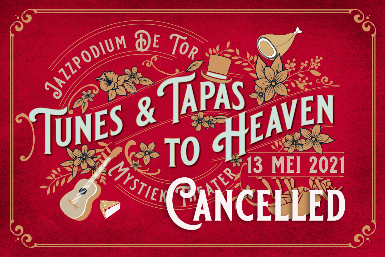 Tunes & Tapas to Heaven gaat niet door