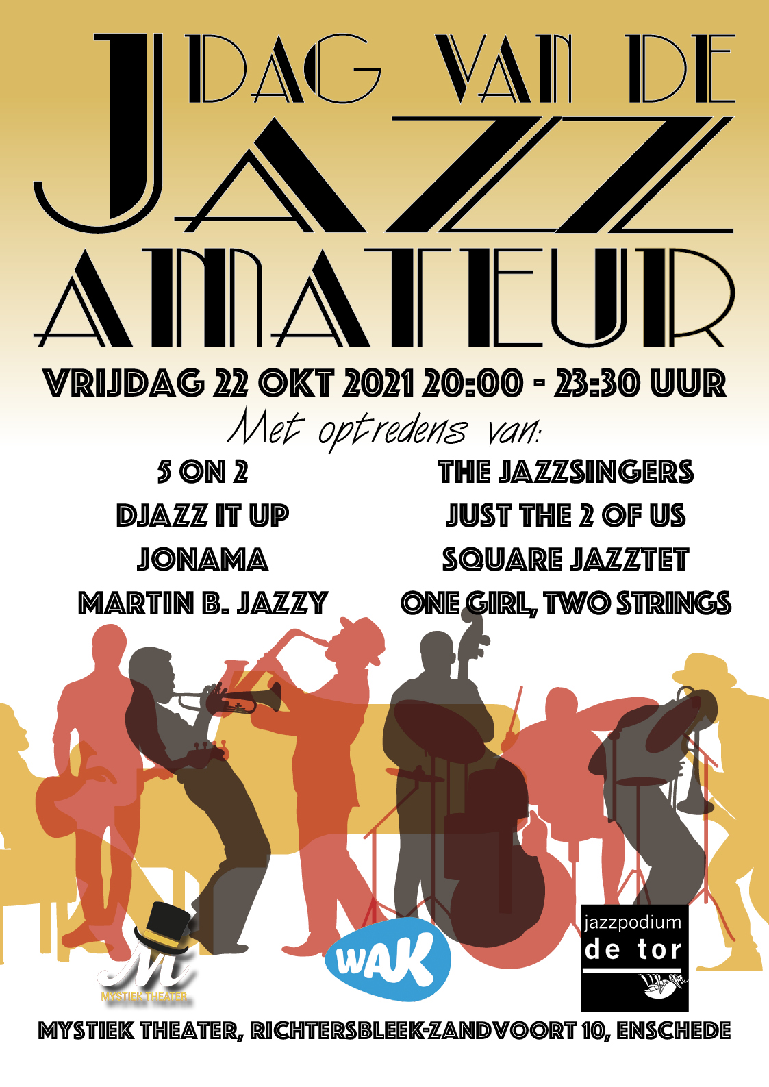 Line Up Dag van de Jazzamateur bekend